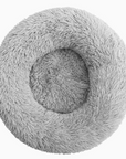 Fuzzy Round Fluffy Dog Bed - Pawhearth