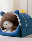 2 in 1 Cute Bear Ears Removable Dog House