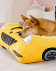 Classic Convertible Race Car Bolster Pet Bed - Fast&Fur