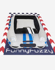 Classic Convertible Race Car Bolster Pet Bed - Fast&Fur