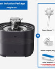 New Cat water dispenser circulating filter flowing water intelligent pet automatic water feeder water bowl cross-border hot sale