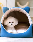 2 in 1 Cute Bear Ears Removable Dog House