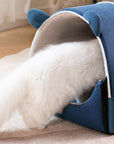 2 in 1 Cute Bear Ears Removable Dog House