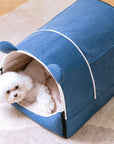 2 in 1 Cute Bear Ears Removable Dog House