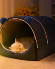 2 in 1 Cute Bear Ears Removable Dog House