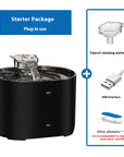 New Cat water dispenser circulating filter flowing water intelligent pet automatic water feeder water bowl cross-border hot sale