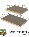 Model cat scratch Board ice car scratching board corrugated paper cat nest double layer cat supplies large wear-resistant car chamfer