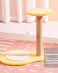 Cat climbing frame cat climber cat nest cat tree integrated cat teaser toy small cat supplies cat tower scratching pole four seasons joint Yan