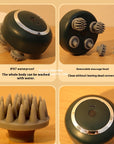 Cat massage head cat massager automatic electric massage instrument pet back scratcher scratching cat-related products