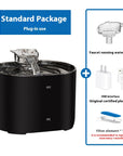 New Cat water dispenser circulating filter flowing water intelligent pet automatic water feeder water bowl cross-border hot sale
