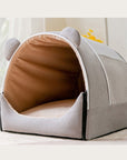 2 in 1 Cute Bear Ears Removable Dog House