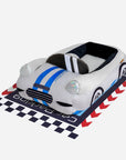 Classic Convertible Race Car Bolster Pet Bed - Fast&Fur