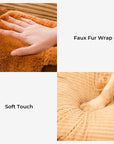 Vintage Large Cozy Calming Sofa Dog Bed - Pawhearth