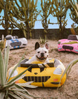 Classic Convertible Race Car Bolster Pet Bed - Fast&Fur