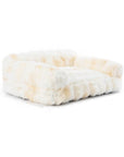 Fluffy Plush Thickened Cozy Pet Calming Bed Dog Cat Sofa Bed