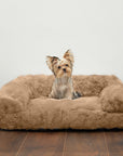 Fluffy Plush Thickened Cozy Pet Calming Bed Dog Cat Sofa Bed