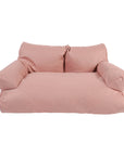 Faux Leather Anti-scratch and Waterproof Cozy Dog Sofa Bed