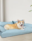 Faux Leather Anti-scratch and Waterproof Cozy Dog Sofa Bed