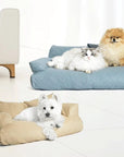 Faux Leather Anti-scratch and Waterproof Cozy Dog Sofa Bed