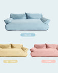 Faux Leather Anti-scratch and Waterproof Cozy Dog Sofa Bed