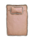 Luxurious Retro Faux Leather Deep Sleep Dog Bed with Pillow - Pawhearth