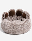 Large Round Dog Bed - Fuzzy Paw