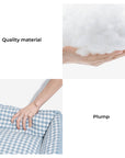 Fashion Ruffle Plaid Detachable Warm Dog & Cat Bed