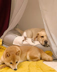Leaf Shape Dog Blanket With Donut Dog Bed Luxury Dog Gifts