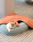 Leaf Shape Dog Blanket With Donut Dog Bed Luxury Dog Gifts