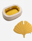 Leaf Shape Dog Blanket With Donut Dog Bed Luxury Dog Gifts