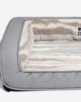 Modern Style Faux Lambswool Cozy Orthopedic Dog Sofa Bed