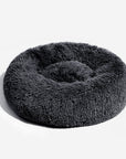 Fuzzy Round Fluffy Dog Bed - Pawhearth