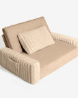 Plush Fluffy Large Orthopedic Human-Dog Bolster Bed