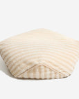 Trendy Striped Pattern Polygonal Calming Bean Bag Dog Bed