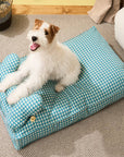 Waffle Shape Sweet Dreams Calming Dog Bed