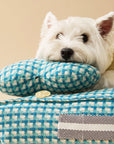 Waffle Shape Sweet Dreams Calming Dog Bed