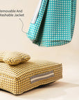 Waffle Shape Sweet Dreams Calming Dog Bed