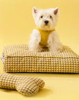 Waffle Shape Sweet Dreams Calming Dog Bed
