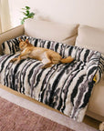 Nordic Plush Sofa Protector Dog Mat - PawLounge