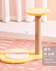 Cat climbing frame cat climber cat nest cat tree integrated cat teaser toy small cat supplies cat tower scratching pole four seasons joint Yan