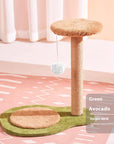 Cat climbing frame cat climber cat nest cat tree integrated cat teaser toy small cat supplies cat tower scratching pole four seasons joint Yan