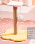 Cat climbing frame cat climber cat nest cat tree integrated cat teaser toy small cat supplies cat tower scratching pole four seasons joint Yan