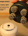Cat massage head cat massager automatic electric massage instrument pet back scratcher scratching cat-related products