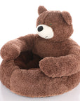 Cute Detachable Cuddle Bear Cat Bed