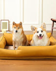 Leathaire Scratch Resistant Orthopedic Bed Dog Bed