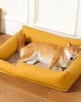 Leathaire Scratch Resistant Orthopedic Bed Dog Bed