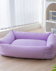 Rectangle Washable Dog Bed Breathable Pet Bed