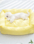 Rectangle Washable Dog Bed Breathable Pet Bed