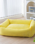 Rectangle Washable Dog Bed Breathable Pet Bed