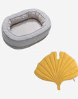 Leaf Shape Dog Blanket With Donut Dog Bed Luxury Dog Gifts